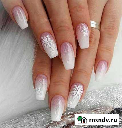 Маникюр, наращивание, полигель, акриловая пудра, п Киров - изображение 1