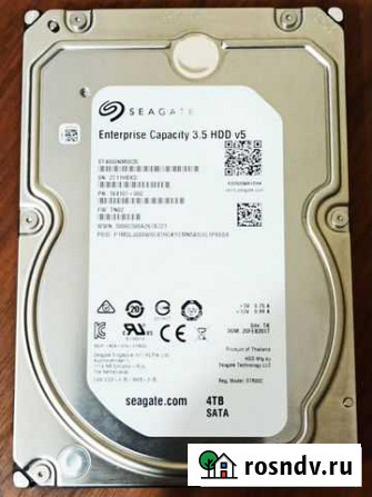 Seagate Enterprise Capacity 3.5 HDD ST4000NM0035 Воркута - изображение 1
