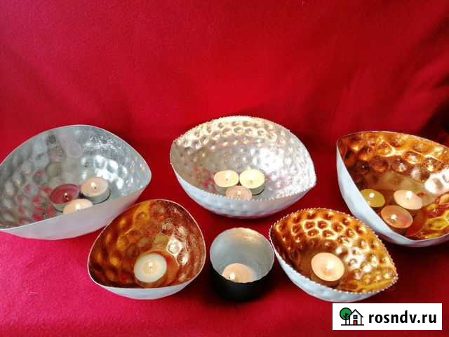 Винтажные немецкие подсвечники для сада Бор - изображение 1