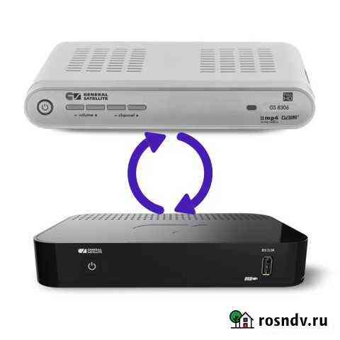 Триколор обмен ресивера GS 8306 Астрахань