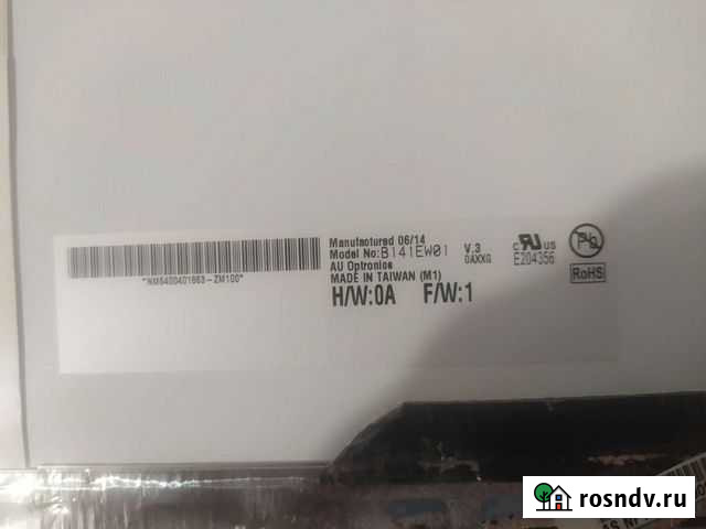 Матрица для ноутбука B141EW01 v.3 Воронеж - изображение 1