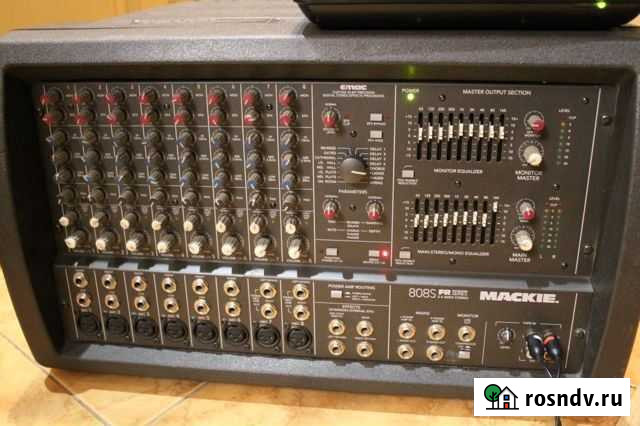 Микшерный усилитель mackie PPM 808S Нижнекамск - изображение 1