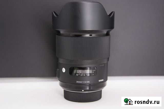 Sigma 20mm f/1.4 Art Nikon F Ярославль - изображение 1