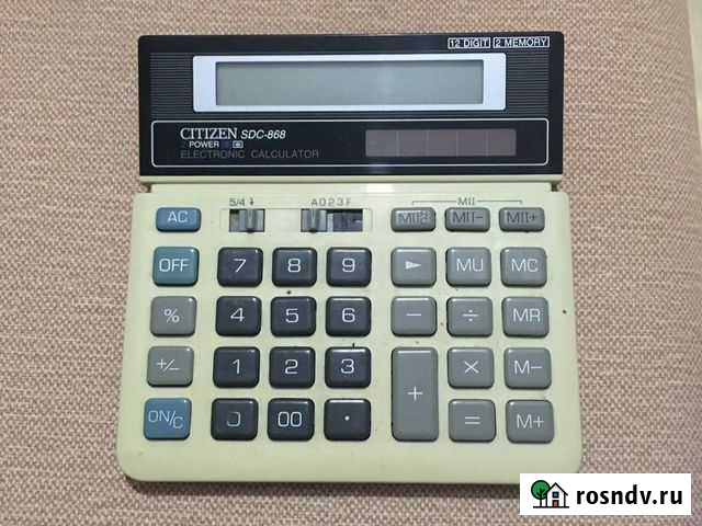 Калькулятор citizen Воронеж - изображение 1