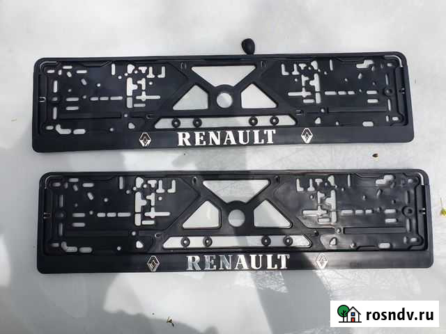 Рамки на номера Рено Renault новые Владикавказ - изображение 1