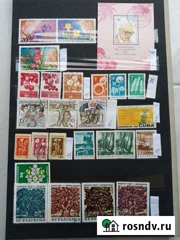 Марки флора и фауна иностранных государств Томск - изображение 1