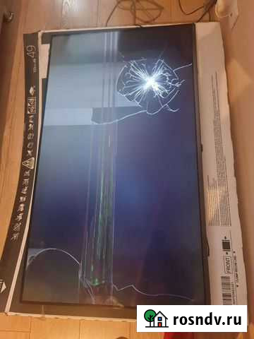 Телевизор разбита матрица Обухово - изображение 1