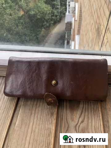 Патронташ охотн. СССР нат.кожа коричн Красногорск - изображение 1