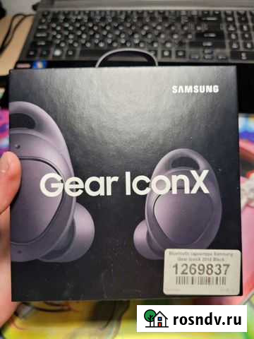 Беспроводные наушники samsung gear iconX Нижневартовск - изображение 1