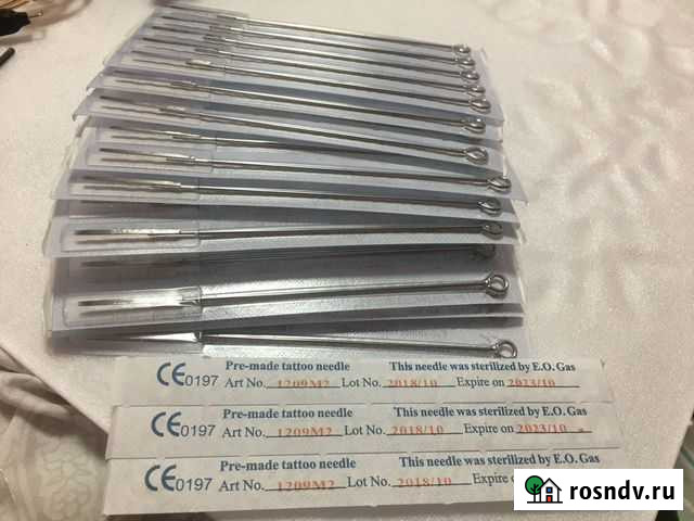 Иглы для тату 1207RS / 1209M2 Картриджи Димитровград - изображение 1