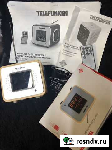 Telefunken TF-1625u Портативный радиоприемник буди Екатеринбург - изображение 1