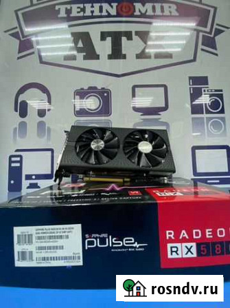 Видеокарта Sapphire pulse Radeon RX 580 8GB Нижний Тагил - изображение 1
