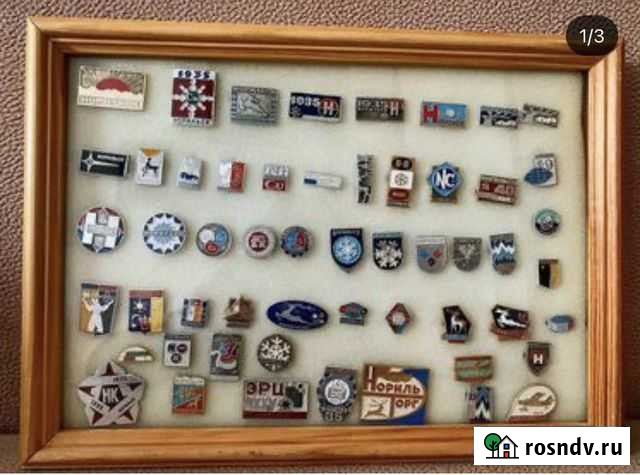 Значки СССР Норильск Новосибирск - изображение 1