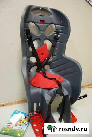 Детское сиденье на багажник, Италия, вес до 22 кг Севастополь - изображение 1