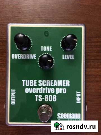 Педаль гитарных эффектов ts-808 tube screamer Приволжье - изображение 1