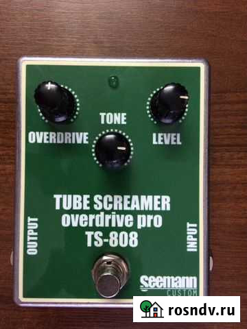 Педаль гитарных эффектов ts-808 tube screamer Приволжье - изображение 1
