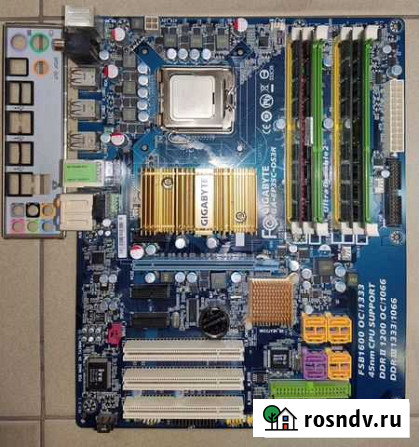 Комплект материнка 775 +проц Xeon X5460 + ddr2 8gb Старый Оскол - изображение 1