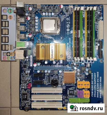 Комплект материнка 775 +проц Xeon X5460 + ddr2 8gb Старый Оскол - изображение 1
