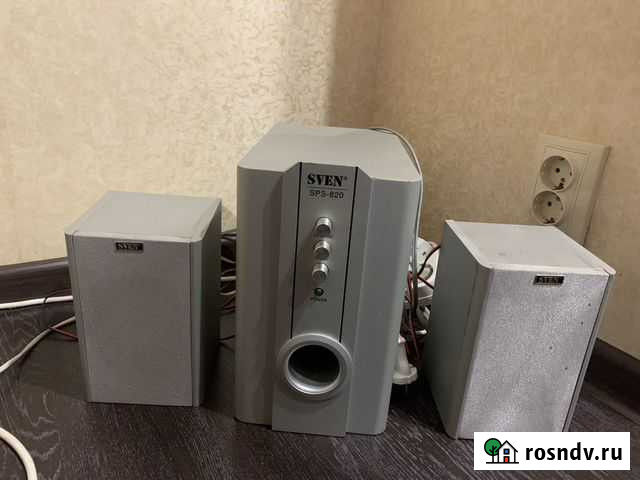 Акустические колонки sven 2.1 Темрюк - изображение 1