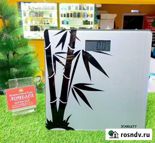 Весы Scarlett SC-218 Березовский - изображение 1