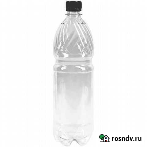 Бутылка пластиковая Зеленоборский - изображение 1