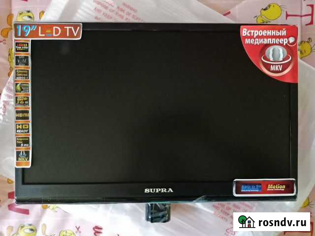 Абсолютно новый телевизор supra stv-ls 19500wl Иваново - изображение 1