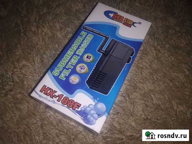 Фильтр погружной, 600 л/ч, 8 Вт, с дожд. флейтой Муром - изображение 1