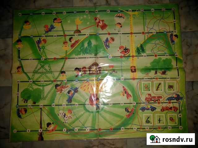 Настольная игра-ходилка из СССР Кохма - изображение 1