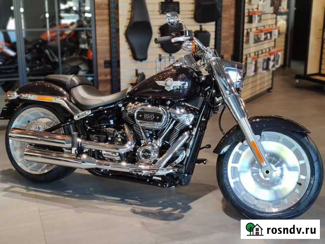 Harley-Davidson Fat Boy, 2021(Black Jack Metallic) Новосибирск - изображение 1