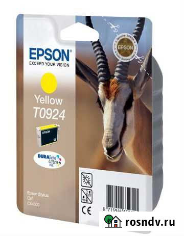 Картридж Epson Stylus C91/CX4300 (оригинал) Новосибирск - изображение 1