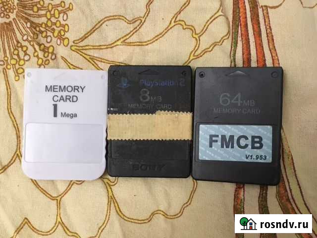 Карта памяти ps2 с fmcb Павловский Посад - изображение 1