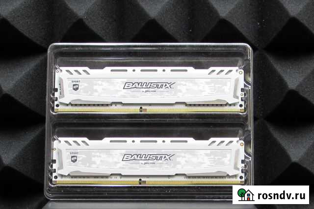 DDR4-2400 Crucial Ballistix Sport LT 8 Гб 2шт Керчь - изображение 1