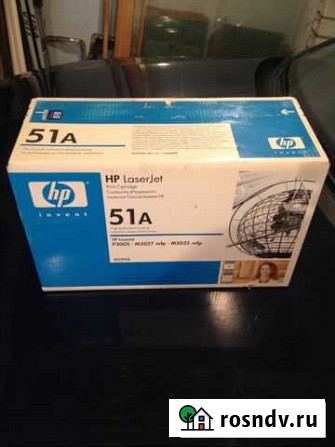 Картридж HP lazerjet jet 51A Подольск - изображение 1
