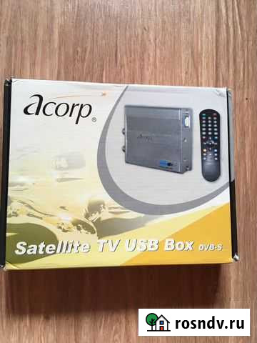 USB спутниковый ресивер DVB-S Acorp DS120 Киров - изображение 1