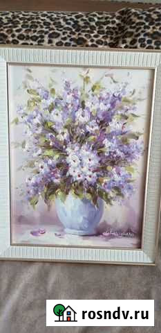 Картина маслом на холсте натюрморт Тюмень - изображение 1