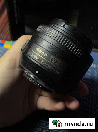 Объектив nikon 35mm f/1.8 Новокузнецк - изображение 1