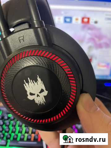 Игровые наушники с микрофоном Смоленск - изображение 1