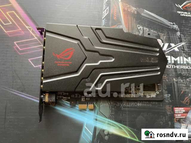 Внутренняя звуковая карта asus ROG Xonar Phoebus Красноярск - изображение 1