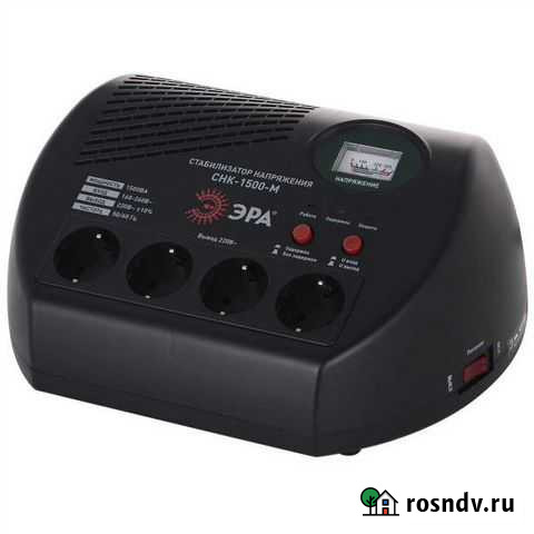 Стабилизатор напряжения эра снк-1500-М Ижевск - изображение 1
