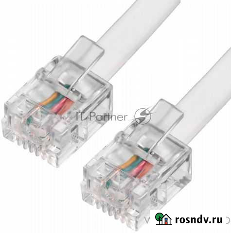 Телефонный провод RJ-11 (6P4C) Сланцы - изображение 1