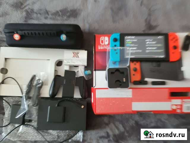 Nintendo switch чипированая в идеале Шимановск - изображение 1
