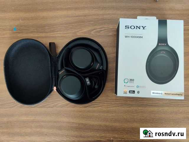 Беспроводные наушники Sony WH-1000XM4 Сыктывкар - изображение 1