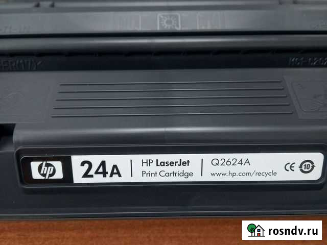 Оригинальный картридж HP 24A Новосибирск - изображение 1