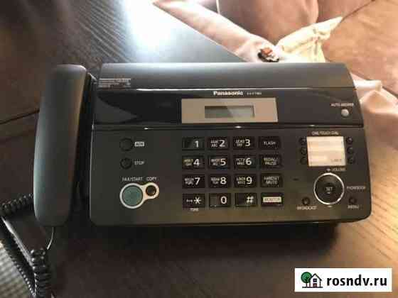 Факс телефон Panasonic KX-FT928RU Новый Дубовое