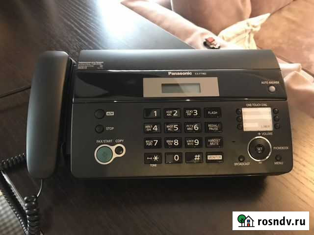 Факс телефон Panasonic KX-FT928RU Новый Дубовое - изображение 1