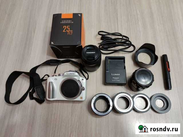 Panasonic Lumix G3 + Yongnuo 25/1.7 + ништяки Рязань - изображение 1