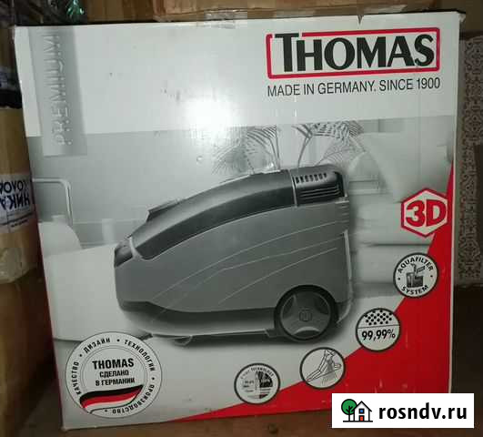 Продаю пылесос Thomas новый Печора - изображение 1