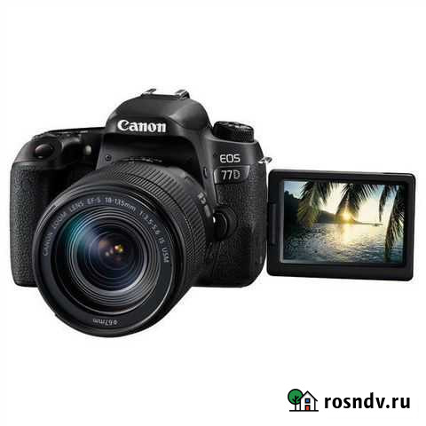 Зеркальный фотоаппарат Canon 77D Норильск - изображение 1