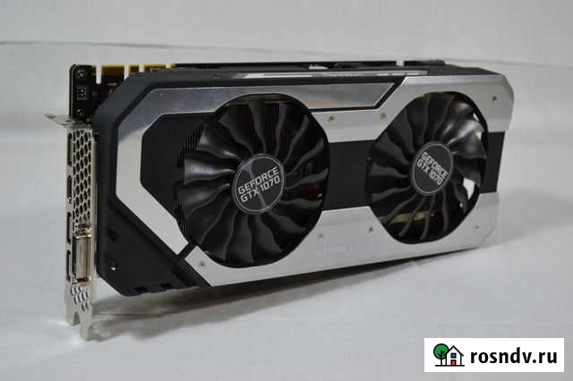 Видеокарта Palit GTX 1070 8gb SuperJetStream Екатеринбург - изображение 1