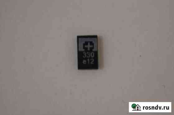 SMD полимерный конденсатор тантал 2R5TPE330M9 Бугры
